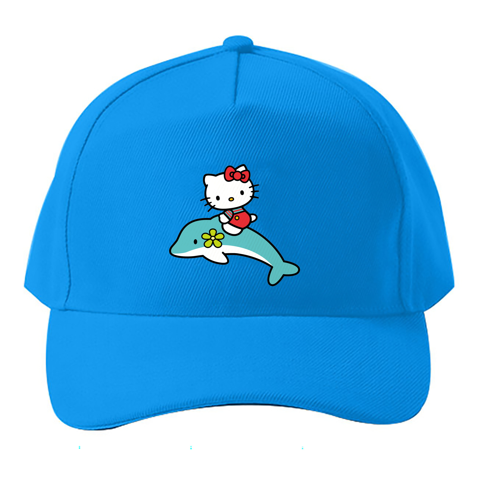 （画像用） Hello Kitty ハローキティ ベースボールキャップ 綿100％ 男女兼用 帽子 スポーツ